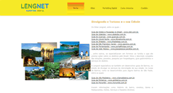 Desktop Screenshot of lengnet.com.br